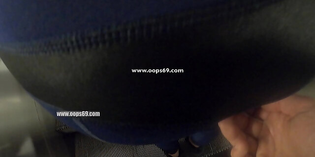 ass,bus,cameltoe,clothed,cuckold,fingering,grinding,husband,leggings,public,pussy,spandex,train,voyeur,wife